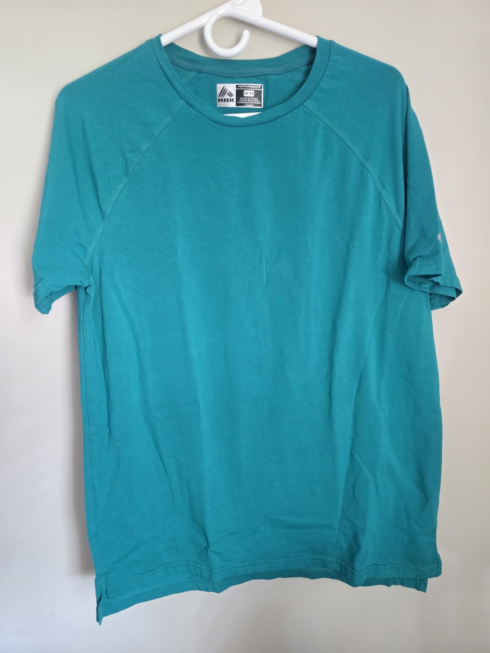 RBX Teal Short-Sleeve Crew Neck Shirt
